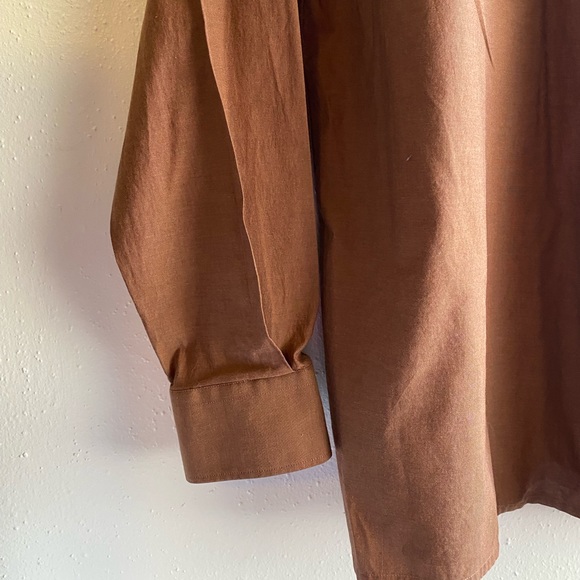 brown button down - Picture 5 of 7